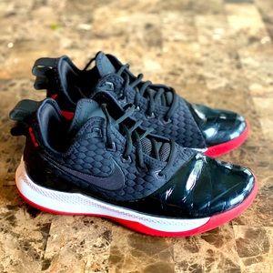 Nike PG 4 Black Red Basketball Shoes